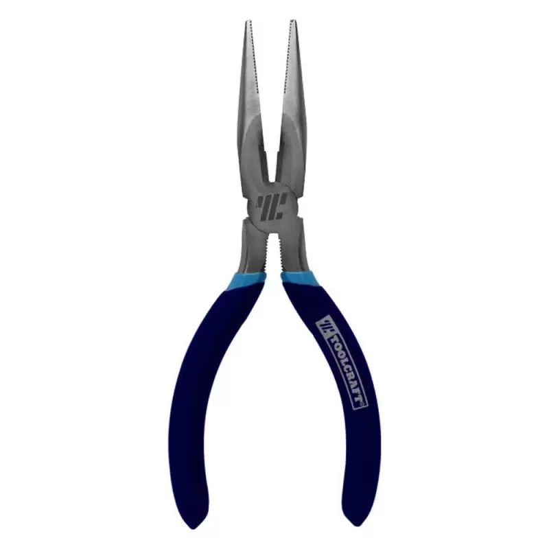 Alicate punta y corte mango de vinil 6"