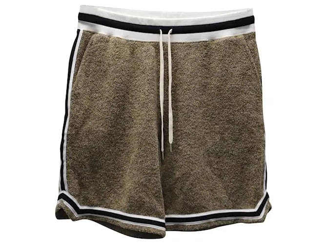 Autre Marque Pantalones cortos John Elliott Boucle Game en algodón marrón cañón Castaño 