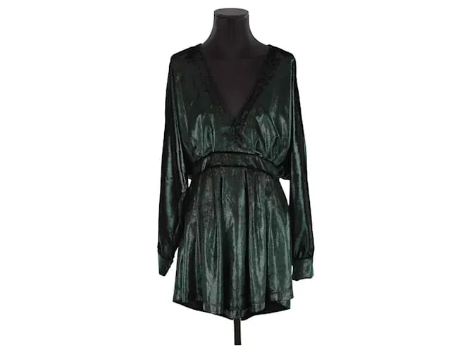 Balmain vestido verde 