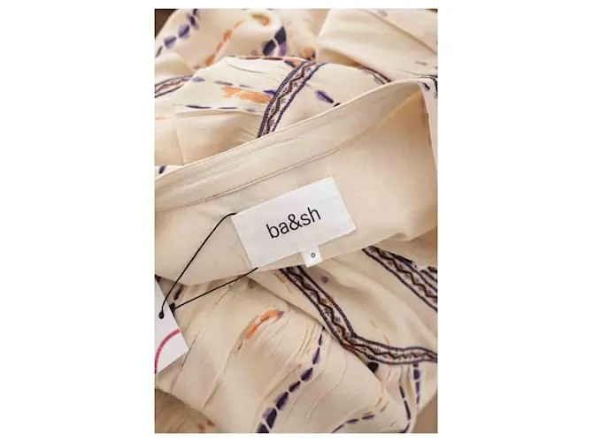 Bash Vestido beige 