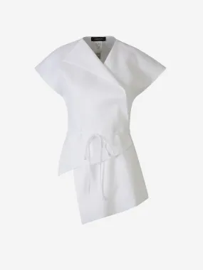Blusa Abierta Lino