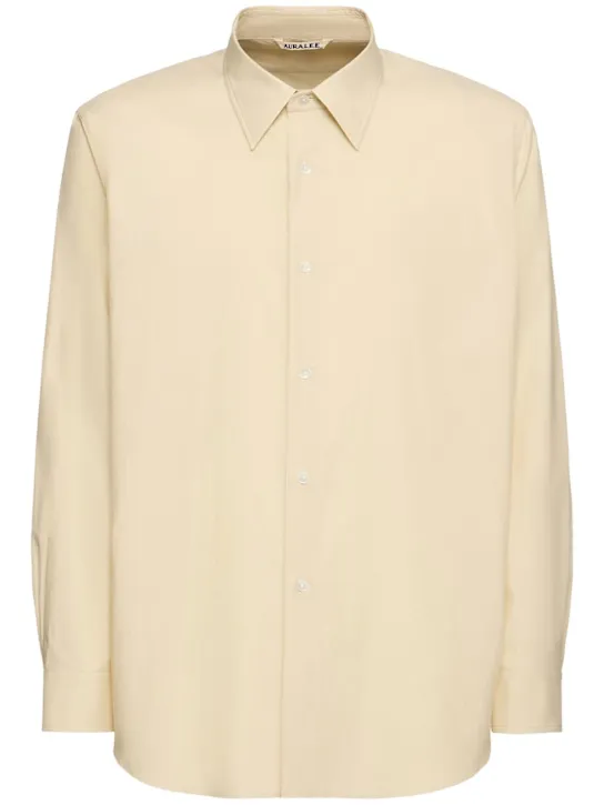 Camisa de sarga de algodón
