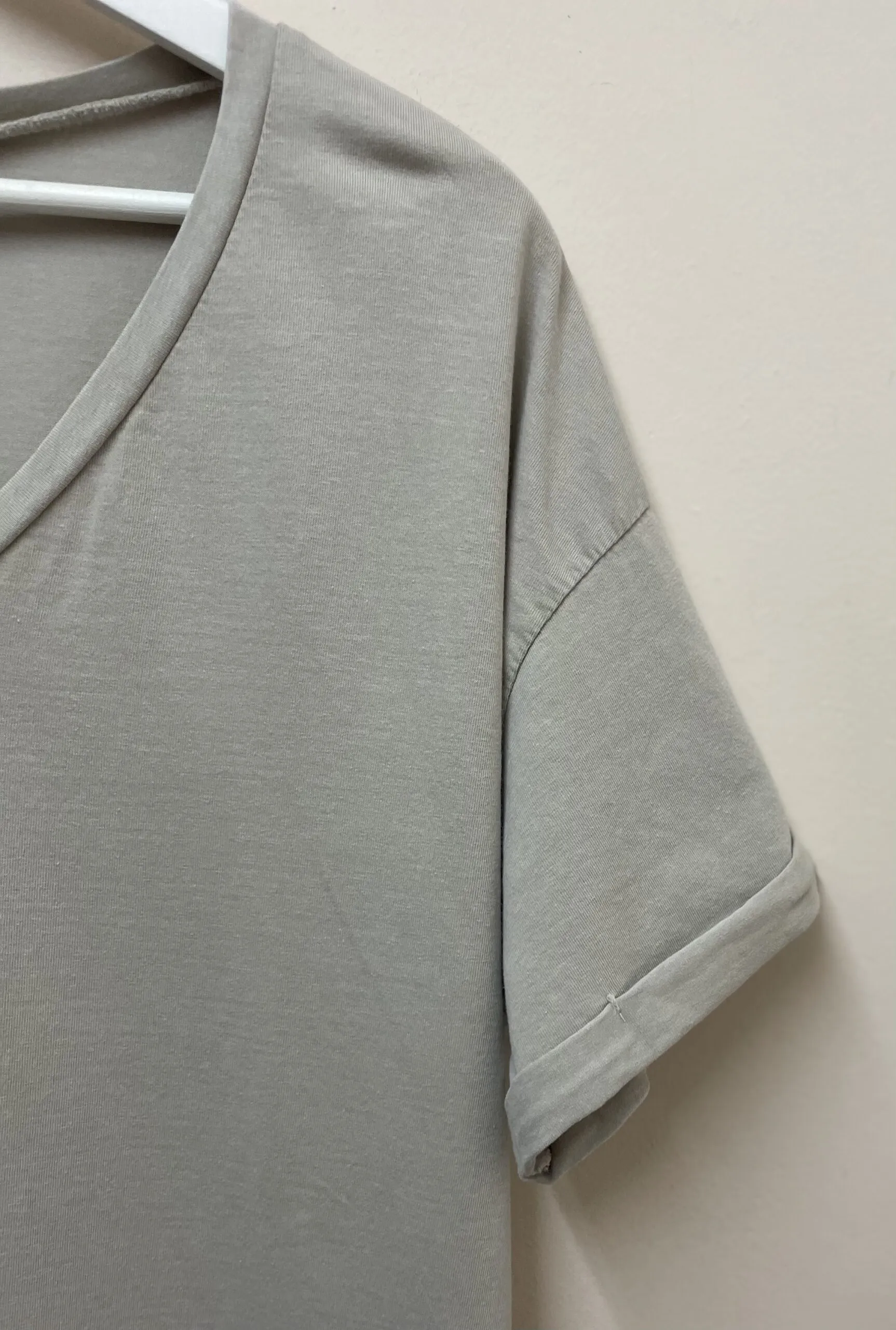 Camiseta Oversize Beige