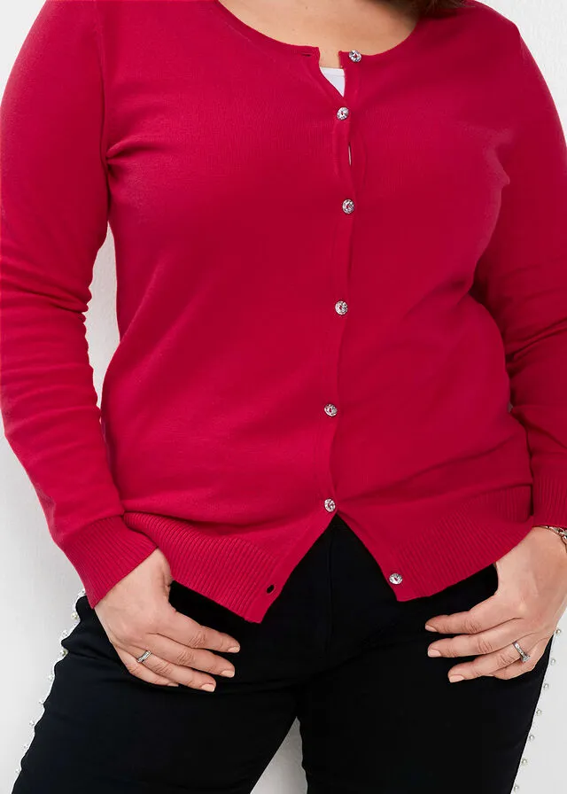 Chaqueta de punto Marrón castaño