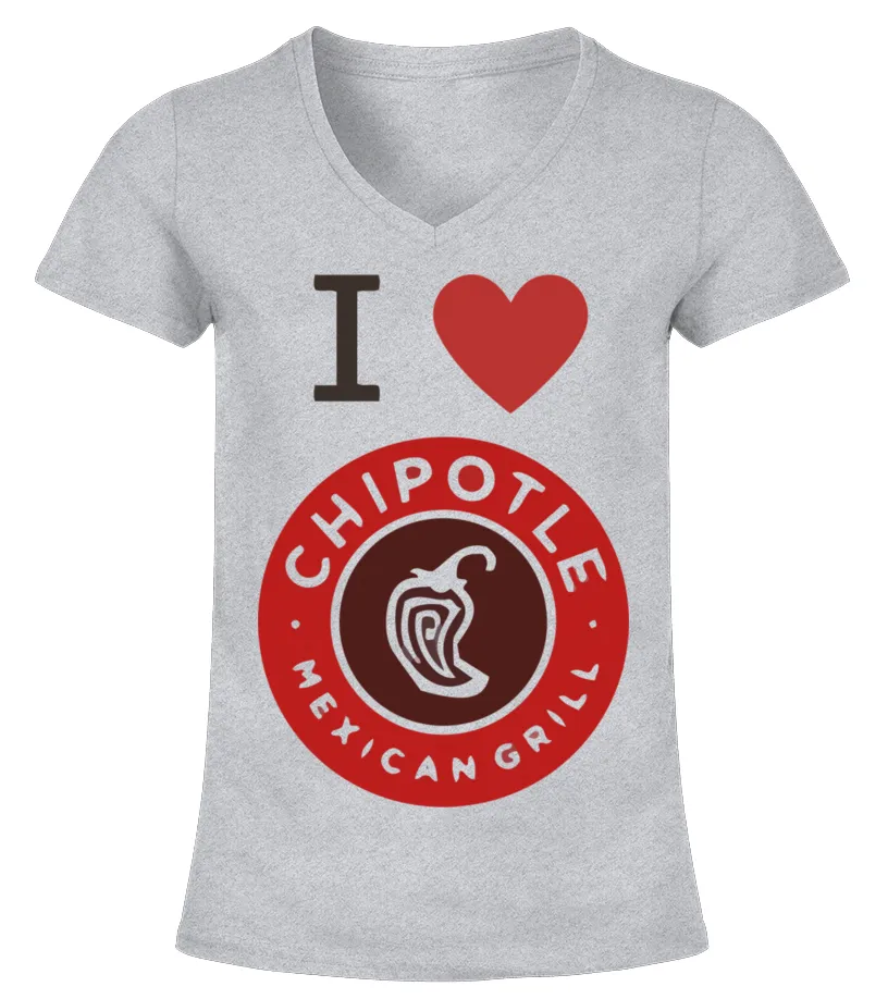 Chipotle Merch Camiseta cuello pico Mujer