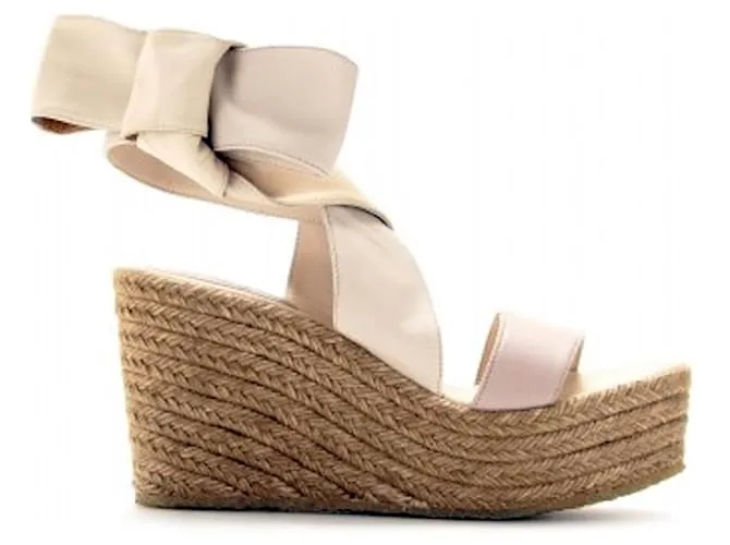 Chloé Alpargatas Beige 