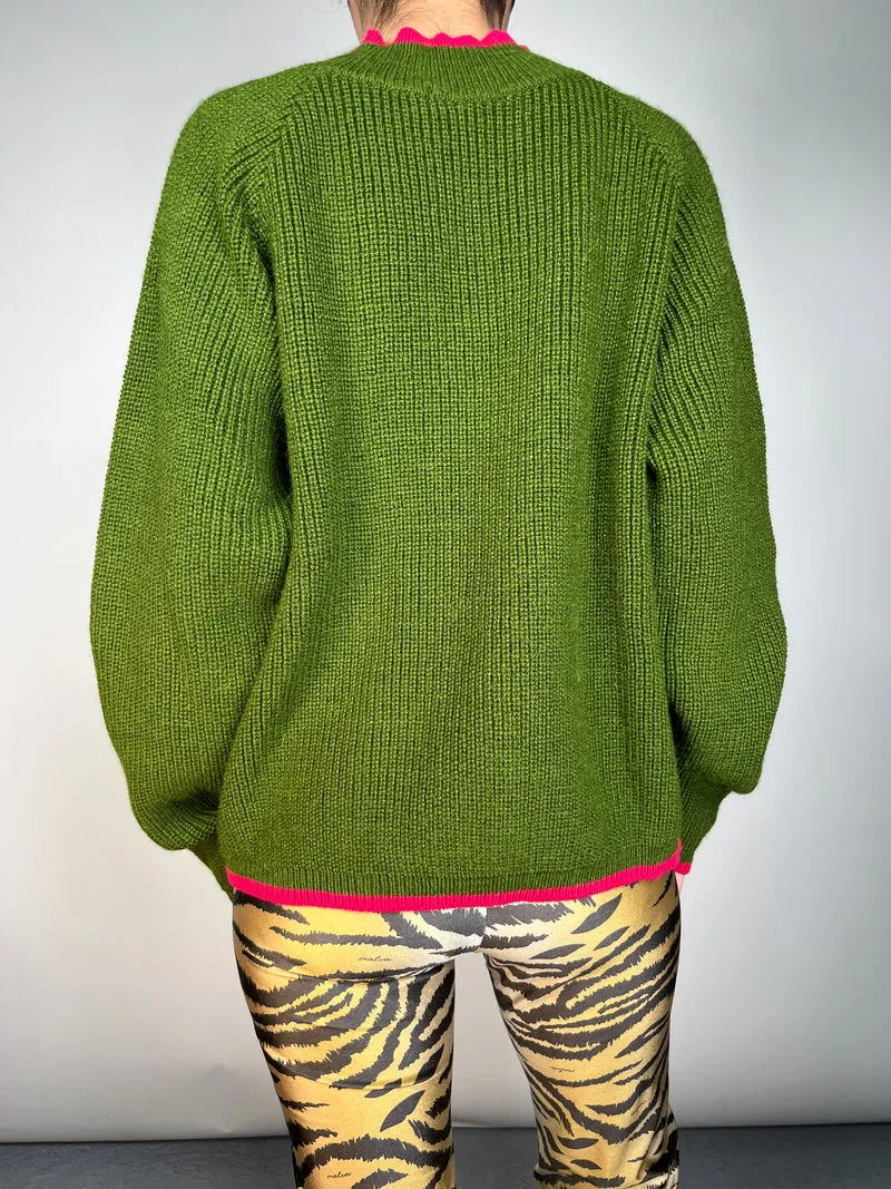 DEMARIAS Sweater Verde