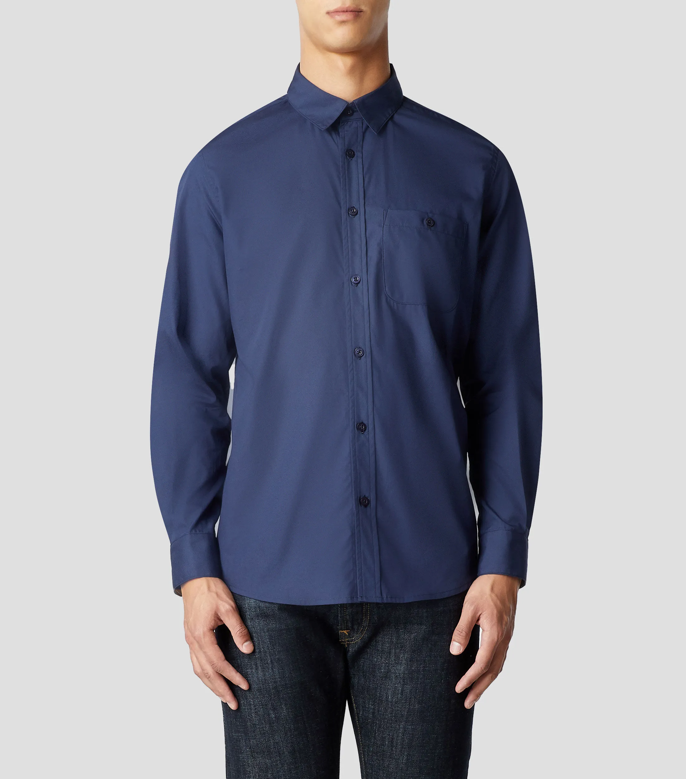 Epsilon Camisa manga larga Hombre
