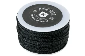 Knivesandtools Micro Cord, color: Black, 125 ft (38,1 m)