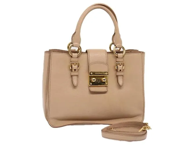 Miu Miu Madras Beige 