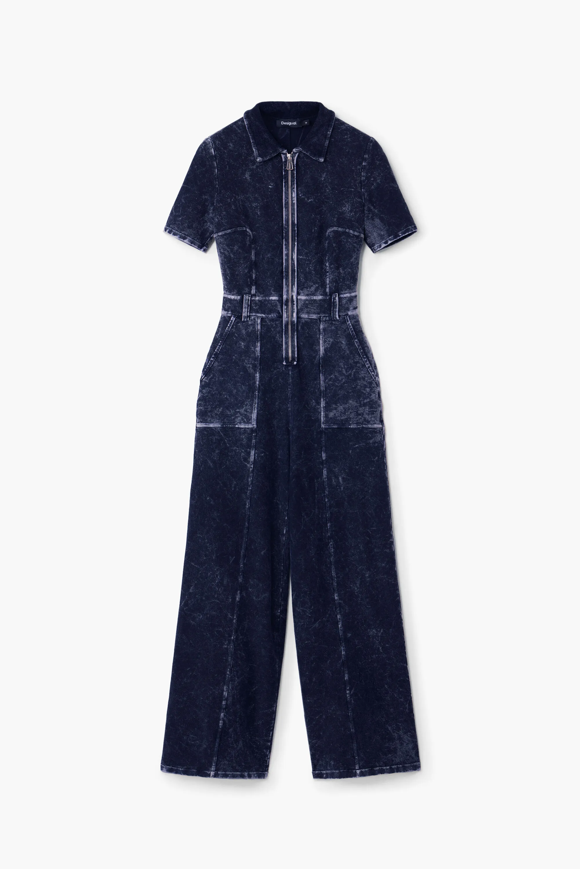 Mono denim efecto lavado