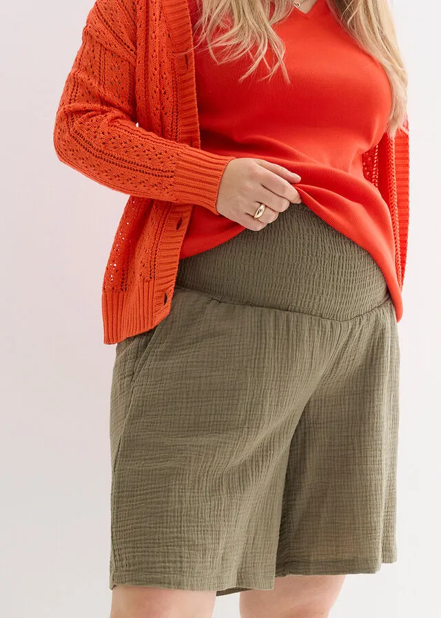 Pantalón premamá Verde oliva