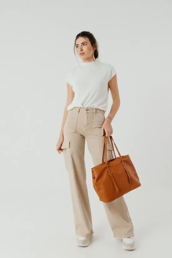 pantalón ronses - beige