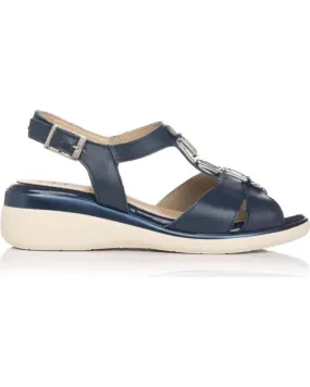 Sandalias PITILLOS  de Mujer CUNAS 5013 MARINO  AZUL