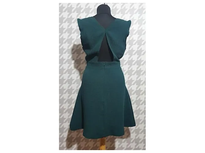 Sandro Vestidos Verde 