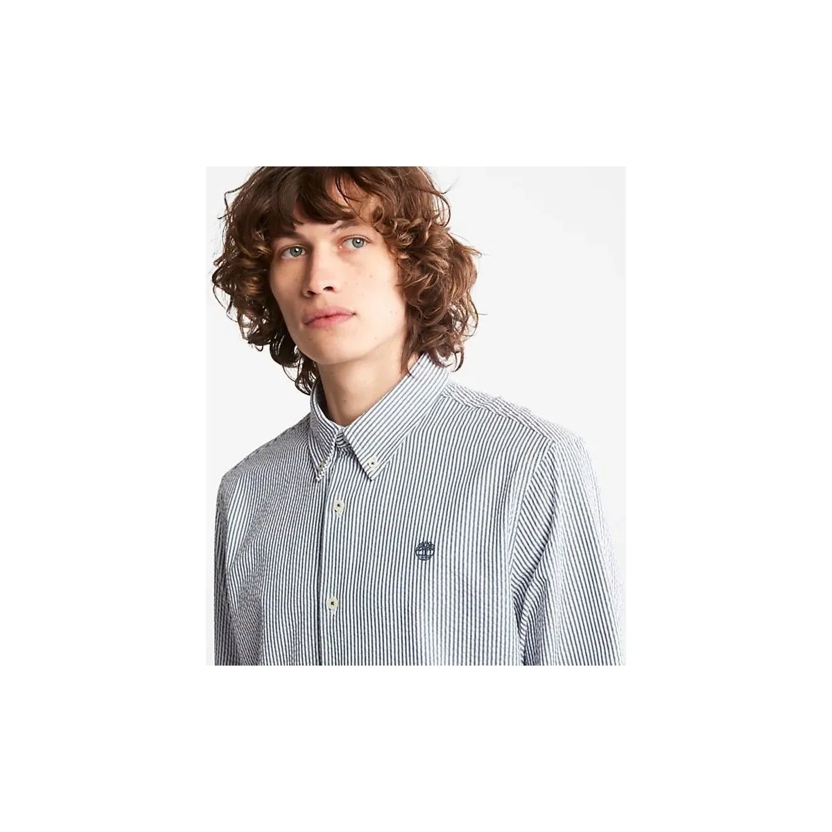 TB0A2DD6G66 - STRIPE SEER-DARK DENIM YD