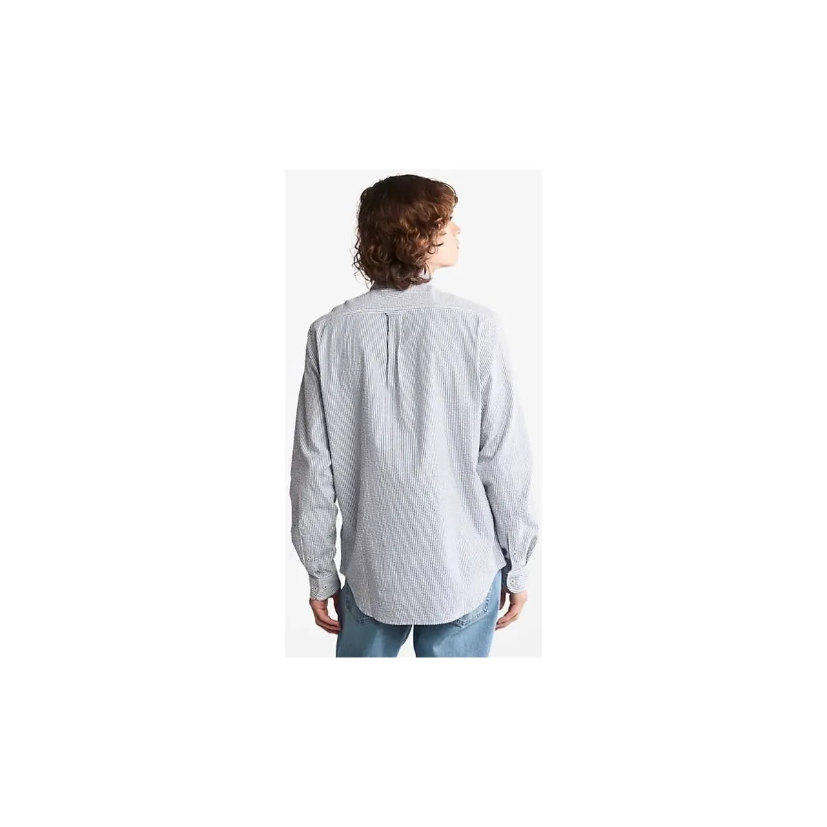 TB0A2DD6G66 - STRIPE SEER-DARK DENIM YD
