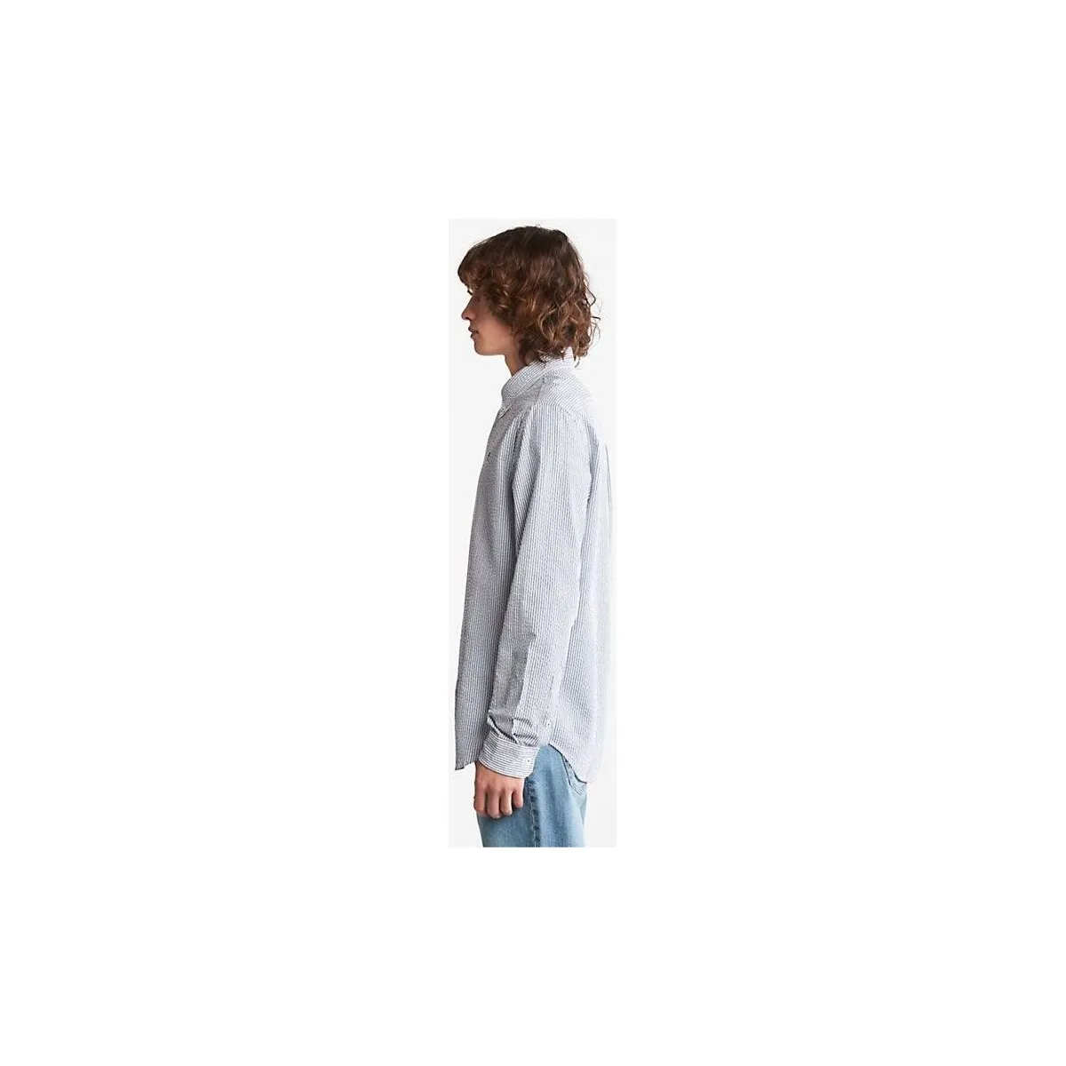 TB0A2DD6G66 - STRIPE SEER-DARK DENIM YD