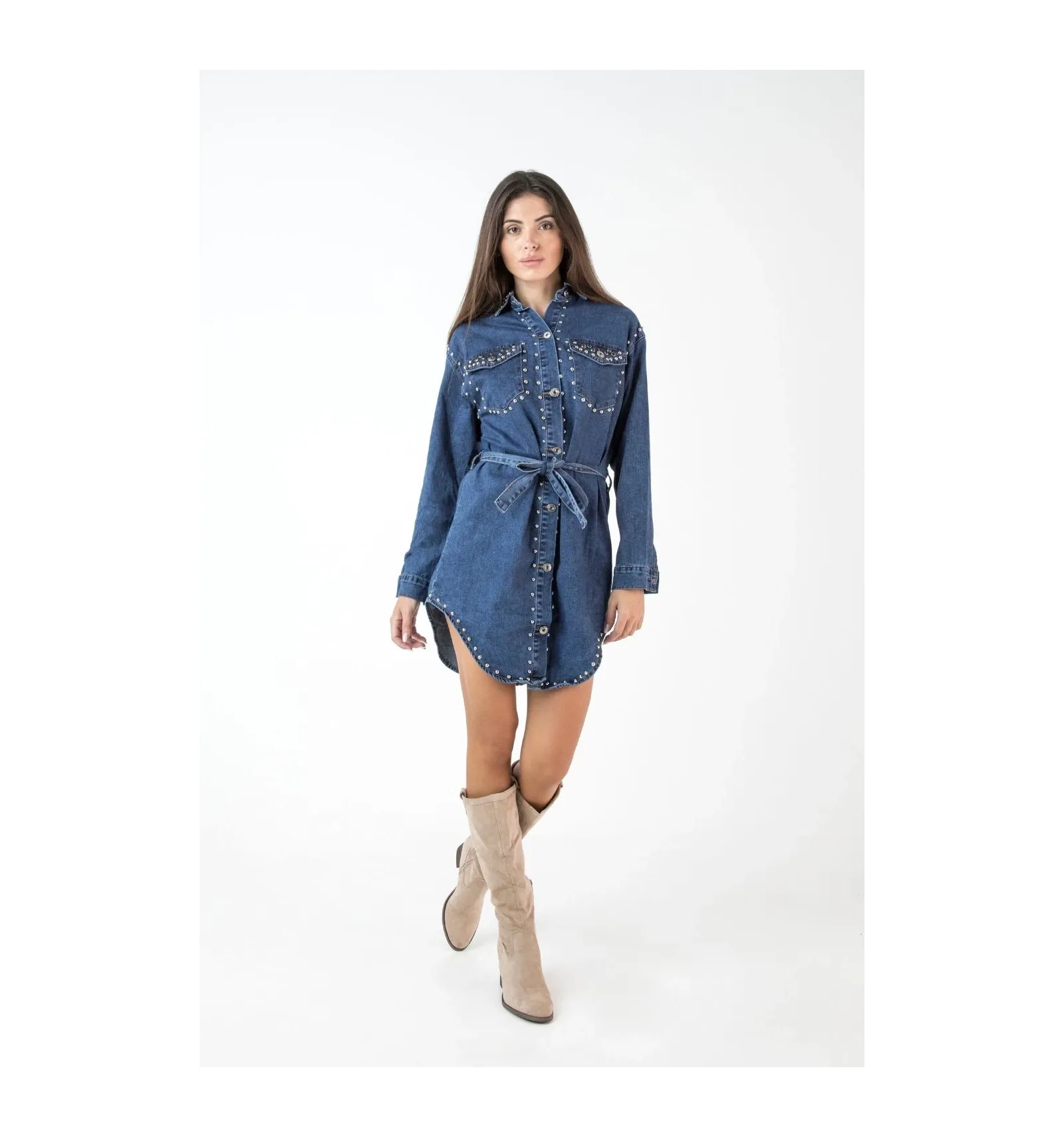 vestido osler - denim